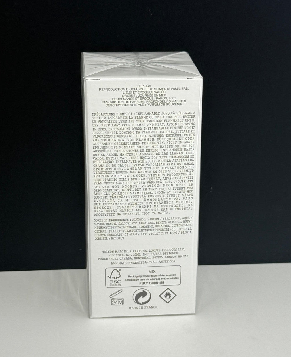 Replica Sailing Day By Maison Margiela 3.4 oz EDT 