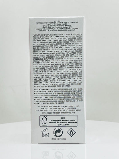 Replica Beach Walk by Maison Margiela EDT Spray 3.