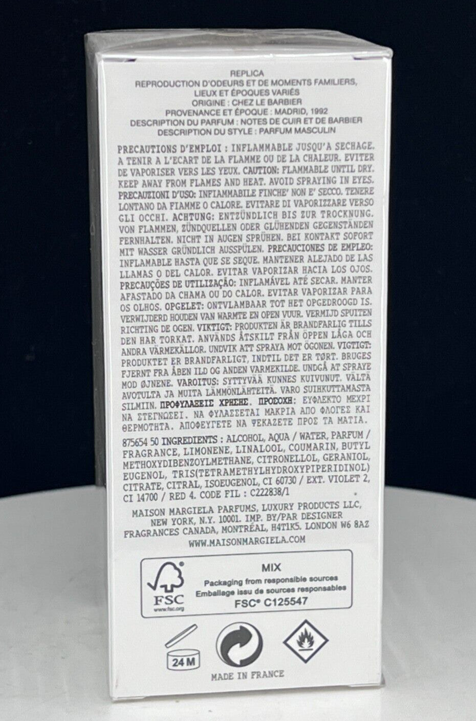 Maison Margiela - Replica EDT At the Barber's Spra