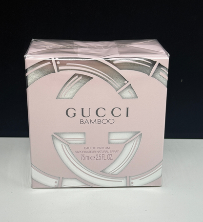 Gucci Bamboo Eau De Parfum Natural Spray 2.5 oz 75 ml New In Box