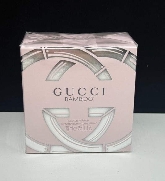 Gucci Bamboo Eau De Parfum Natural Spray 2.5 oz 75 ml New In Box