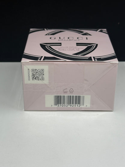 Gucci Bamboo Eau De Parfum Natural Spray 2.5 oz 75 ml New In Box