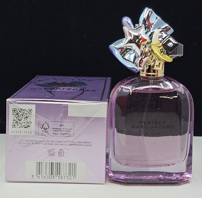 Marc Jacobs Perfect Elixir Eau De Parfum Spray 3.3 oz / 100 ml New In Box