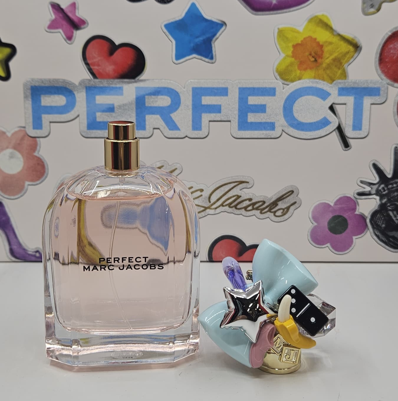 Marc Jacobs Perfect Eau De Parfum (3.4 oz / 0.33 oz) & Body Lotion Gift Set NIB