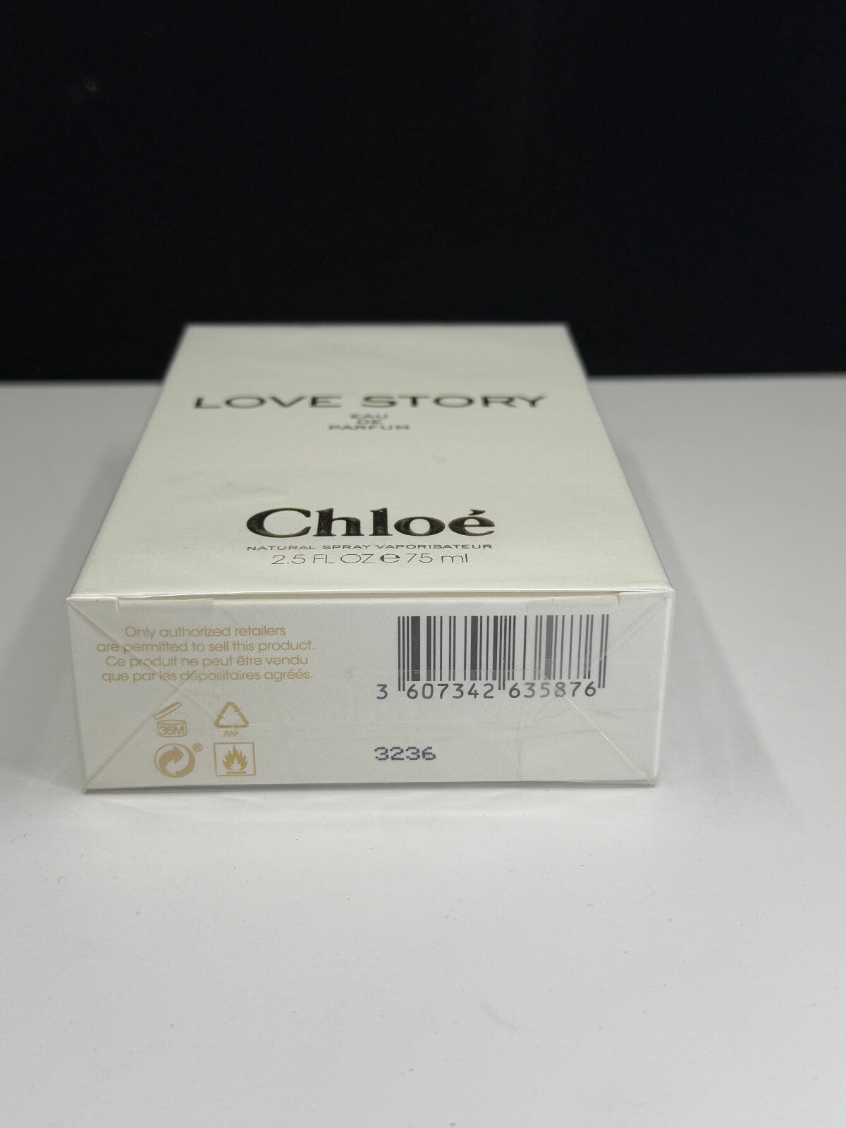 Chloe Love Story Floral Eau De Parfum Natural Spray 2.5 oz NIB