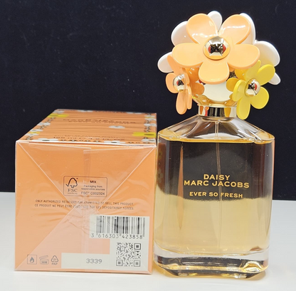 Marc Jacobs Daisy Ever So Fresh Eau De Parfum Spray 4.2 oz / 125 ml New In Box
