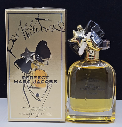 Marc Jacobs Perfect Intense Eau De Parfum Spray 3.3 oz / 100 ml New In Box