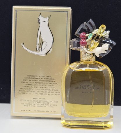 Marc Jacobs Perfect Intense Eau De Parfum Spray 3.3 oz / 100 ml New In Box
