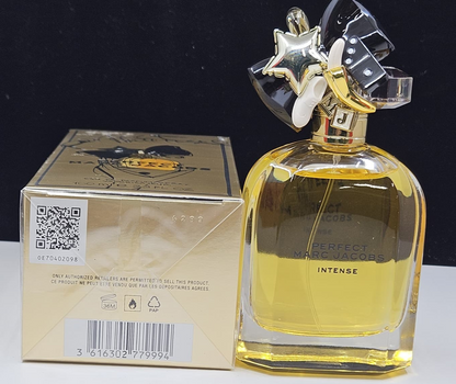Marc Jacobs Perfect Intense Eau De Parfum Spray 3.3 oz / 100 ml New In Box